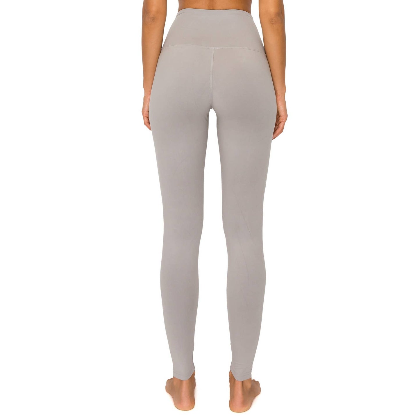 5" Yoga Band Premium Solid Activewear Leggings