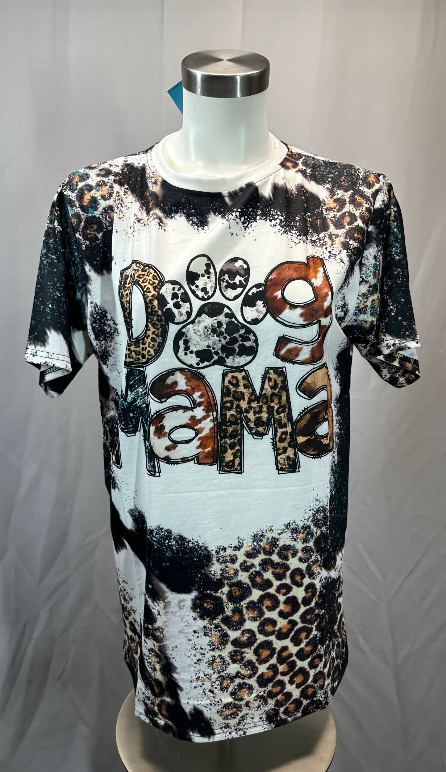 DOG MAMA COW CHEETAH TOP