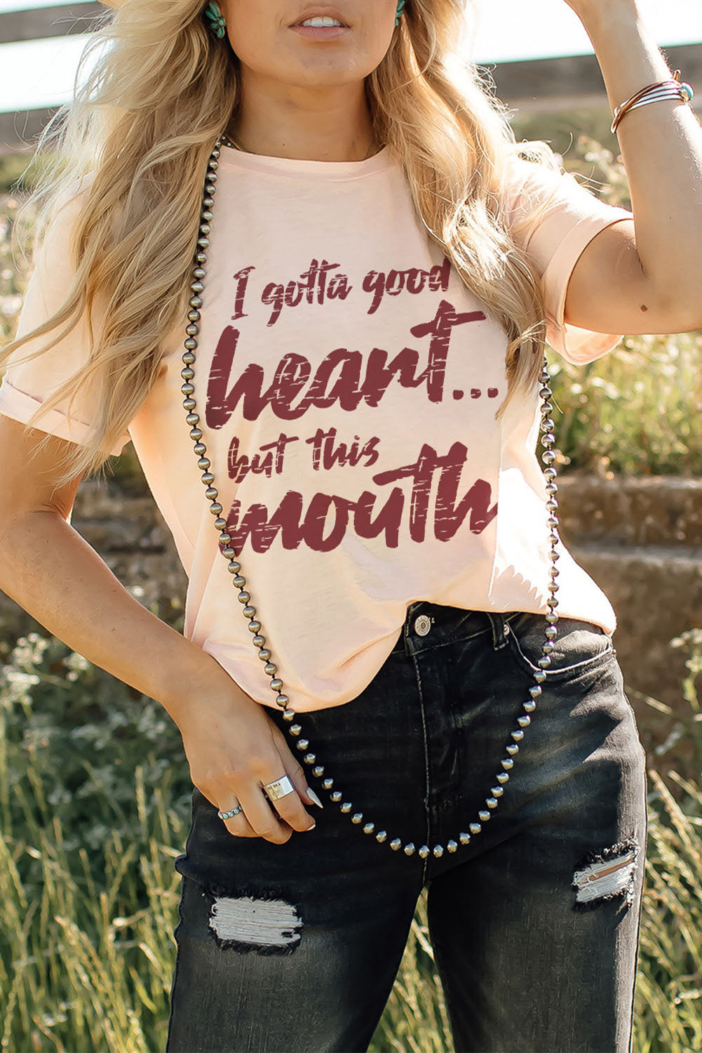 This mouth tee