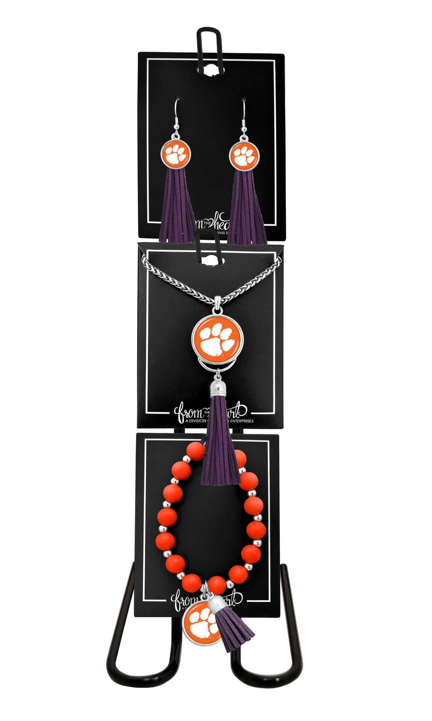 Clemson Tigers Harper Earrings