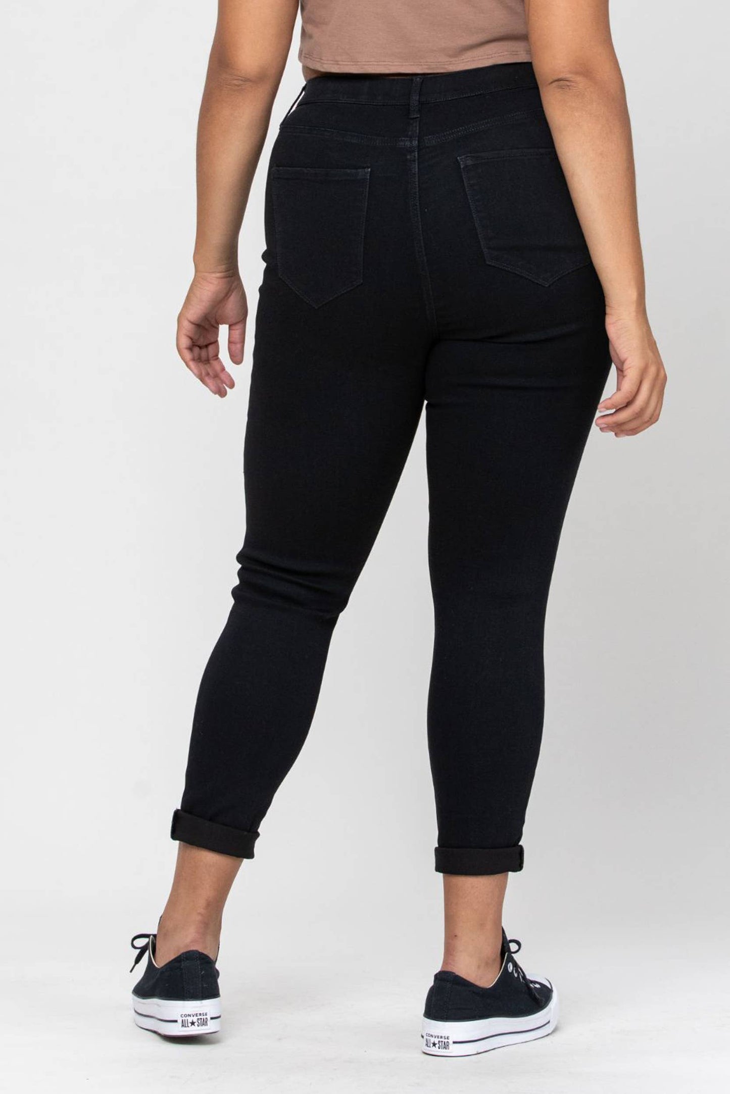 Cello Plus Mid Rise Pull-On Skinny