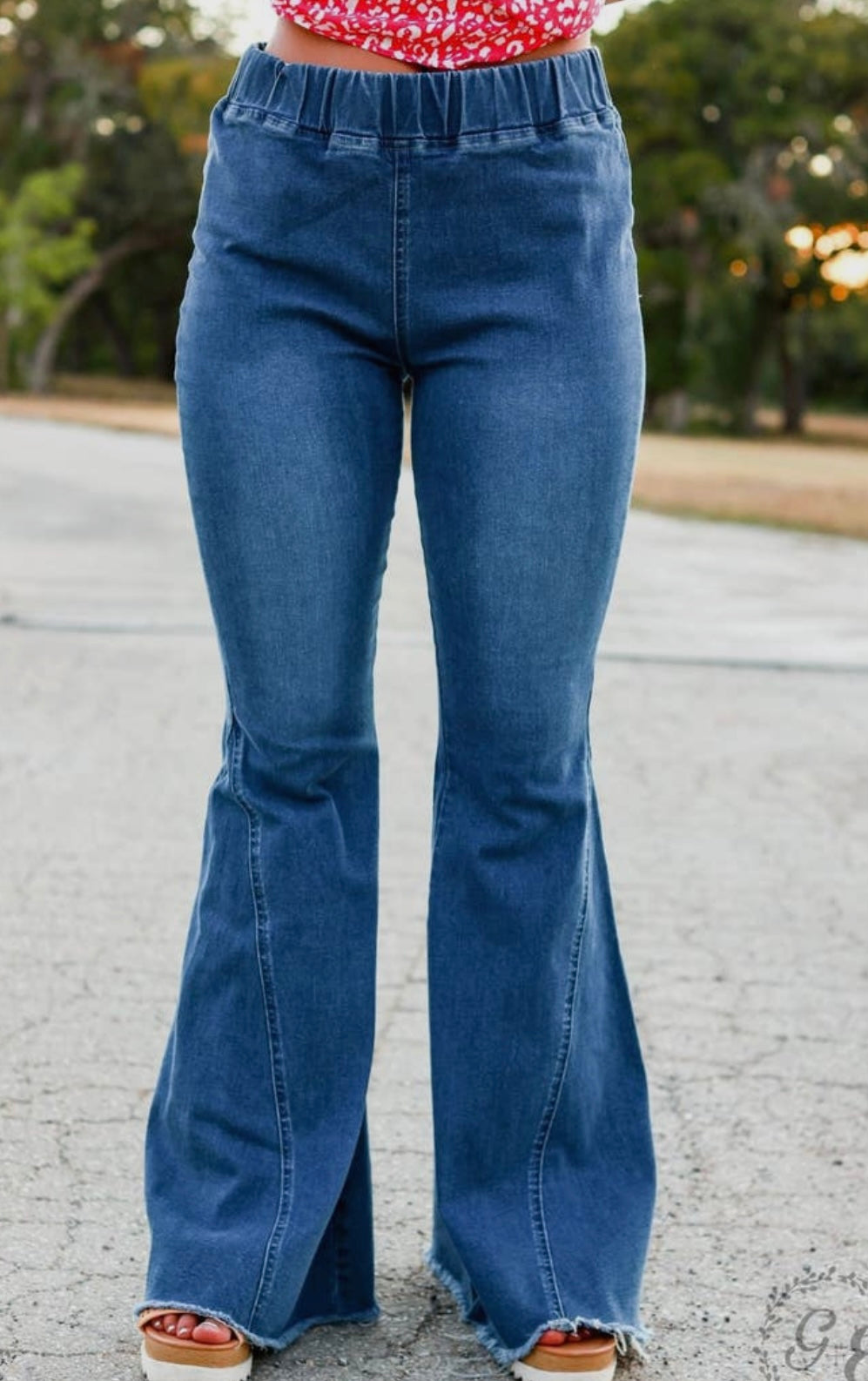 Jolene Mid  Flare Jeans