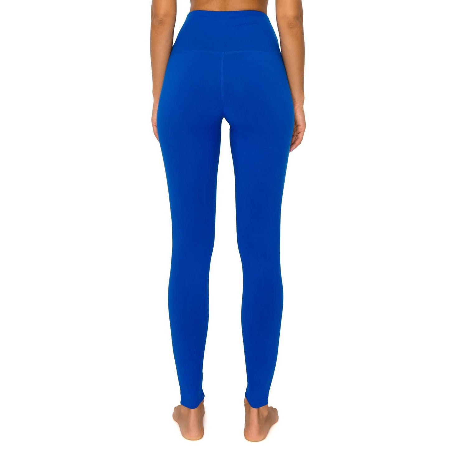 5" Yoga Band Premium Solid Activewear Leggings