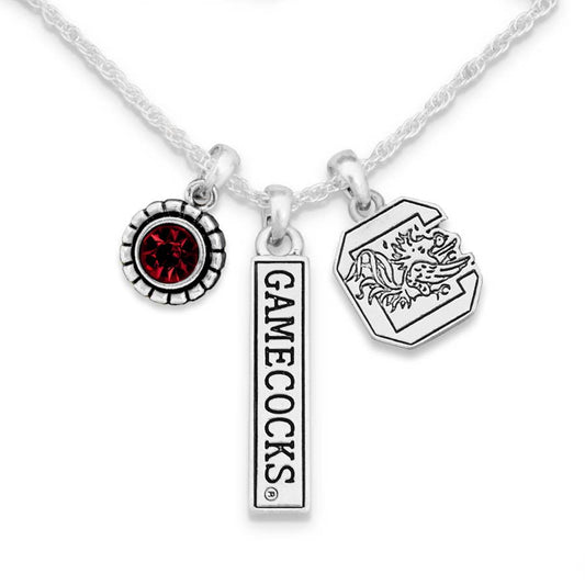 SC Gamecocks Trifecta Necklace